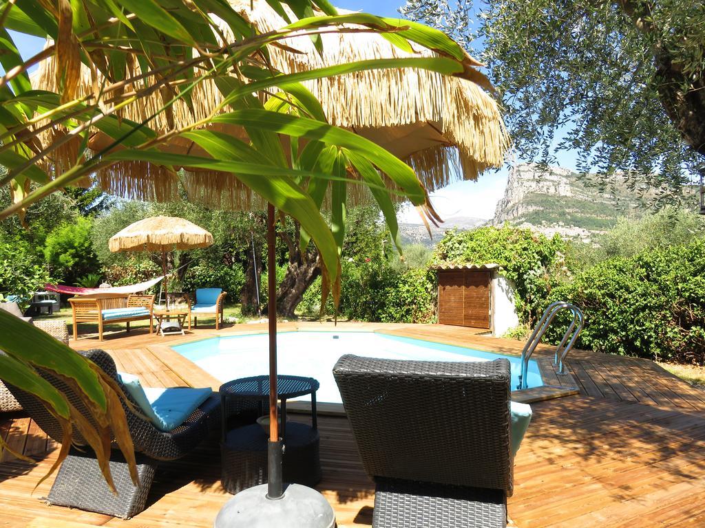 Hotel Mon Soleil La Gaude Bagian luar foto
